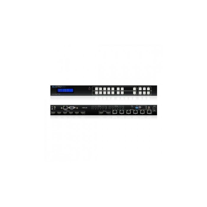 Our Essential 6x6 HDBaseT™ Matrix offers unprecedented performance and value for the custom installation market. The HMXL66 is a 4K 6x6 matrix with a combination of 6 x HDBaseT™ and 2 x HDMI outputs (outputs 1 and 2 feature simultaneous HDBaseT™ / HDMI... Our Essential 6x6 HDBaseT™ Matrix offers unprecedented performance and value for the custom installation market. The HMXL66 is a 4K 6x6 matrix with a combination of 6 x HDBaseT™ and 2 x HDMI outputs (outputs 1 and 2 feature simultaneous HDBaseT™ / HDMI...